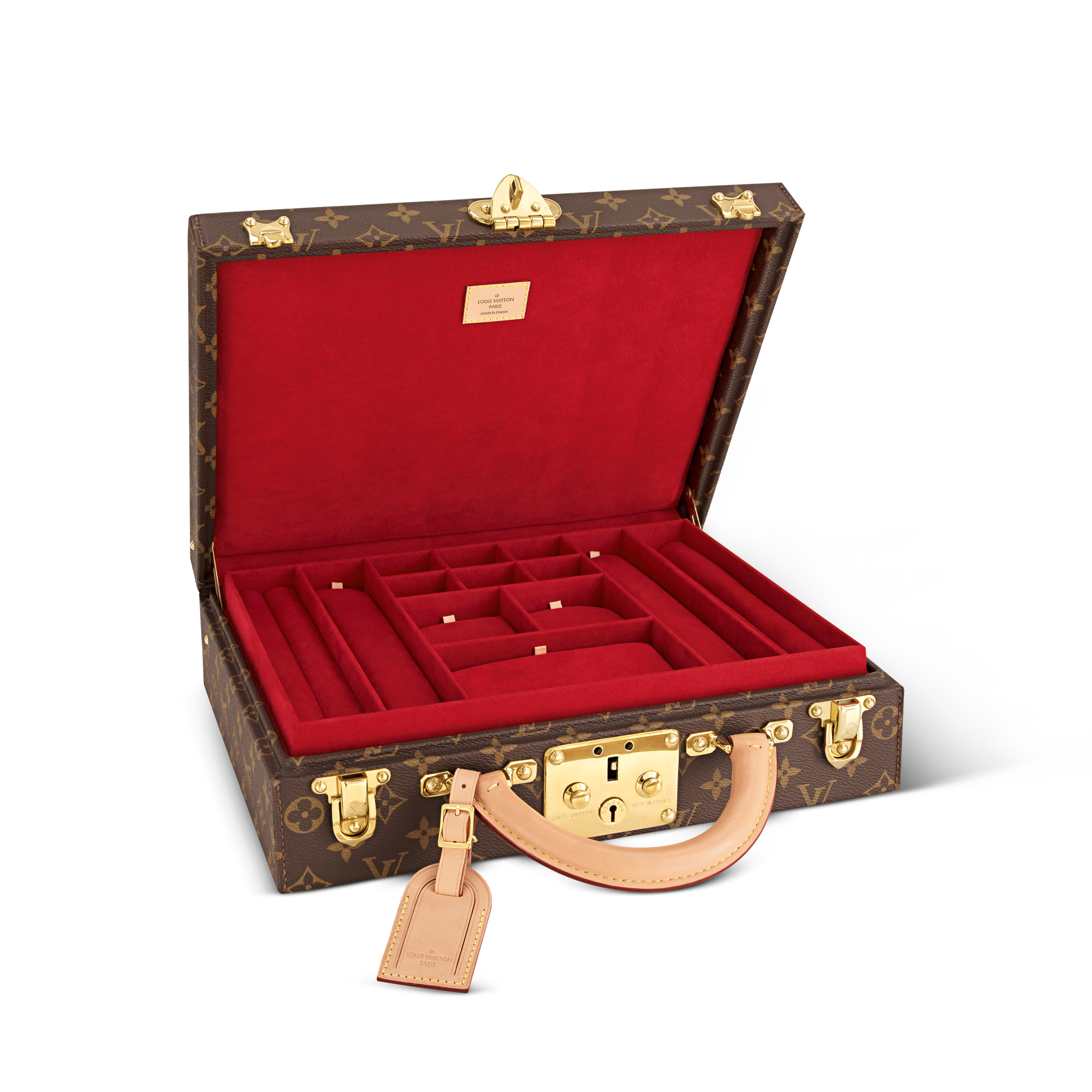 Boîte Bijoux Monogram Canvas - Travel M20076 | LOUIS VUITTON